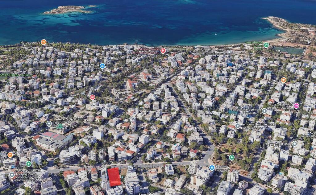 Grundstück in Athen, Griechenland, 650 m² - Foto 1