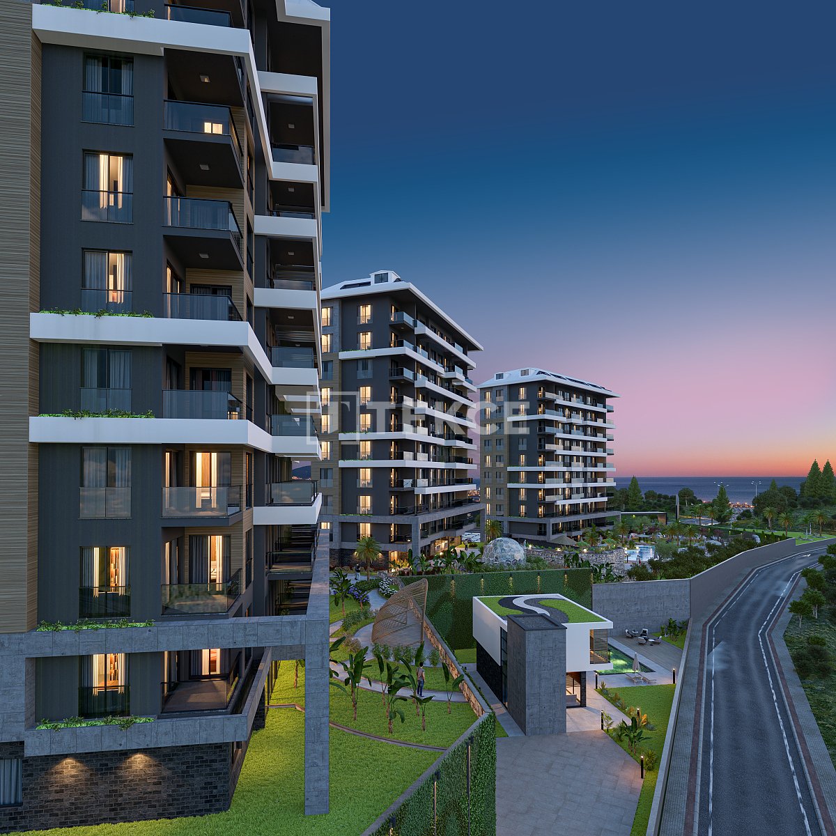 Penthouse in Alanya, Türkei, 212 m² - Foto 1