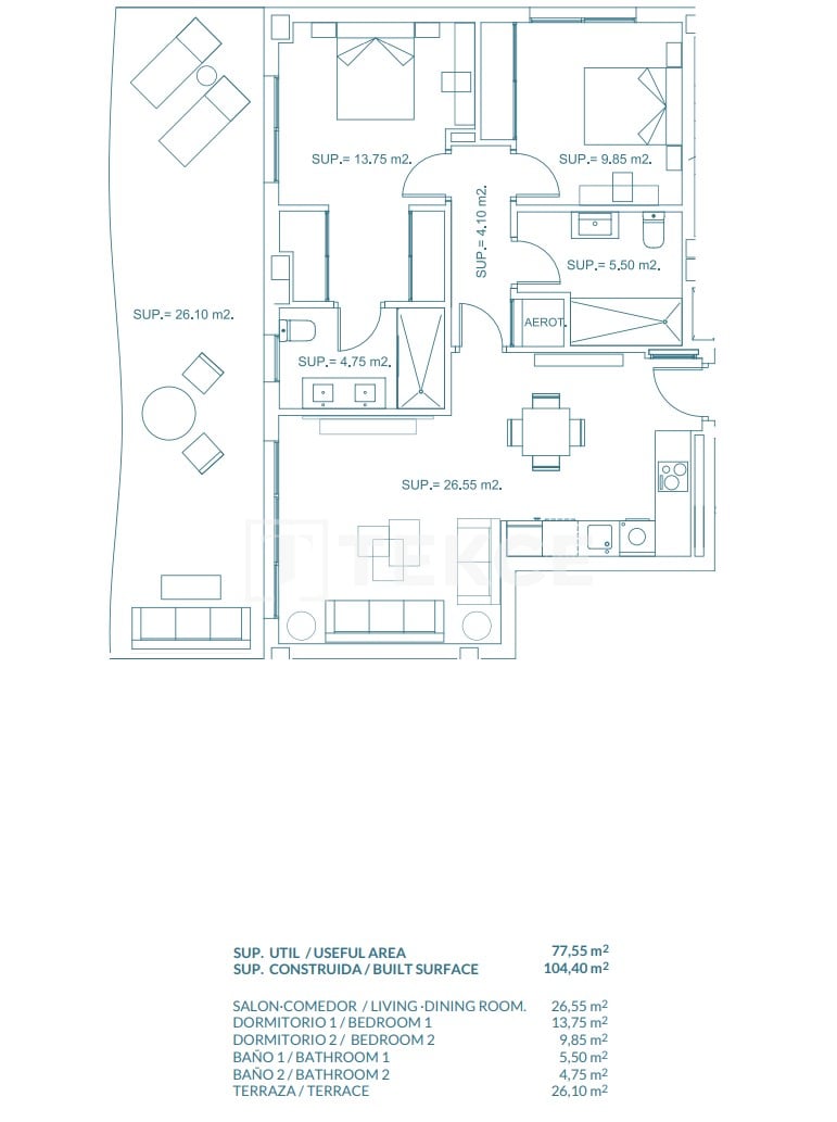 Apartment in Mijas, Spanien, 111 m² - Foto 8