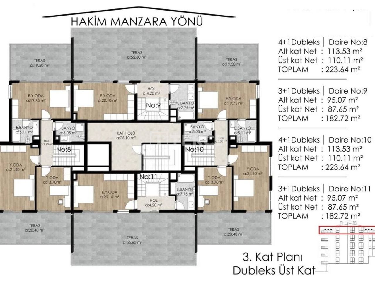 Apartment Mudanya, Türkei, 138 m² - Foto 16