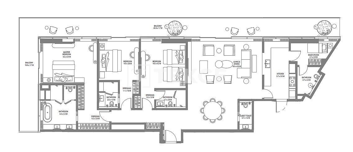 Apartment Al Rifaah, VAE, 350 m² - Foto 18