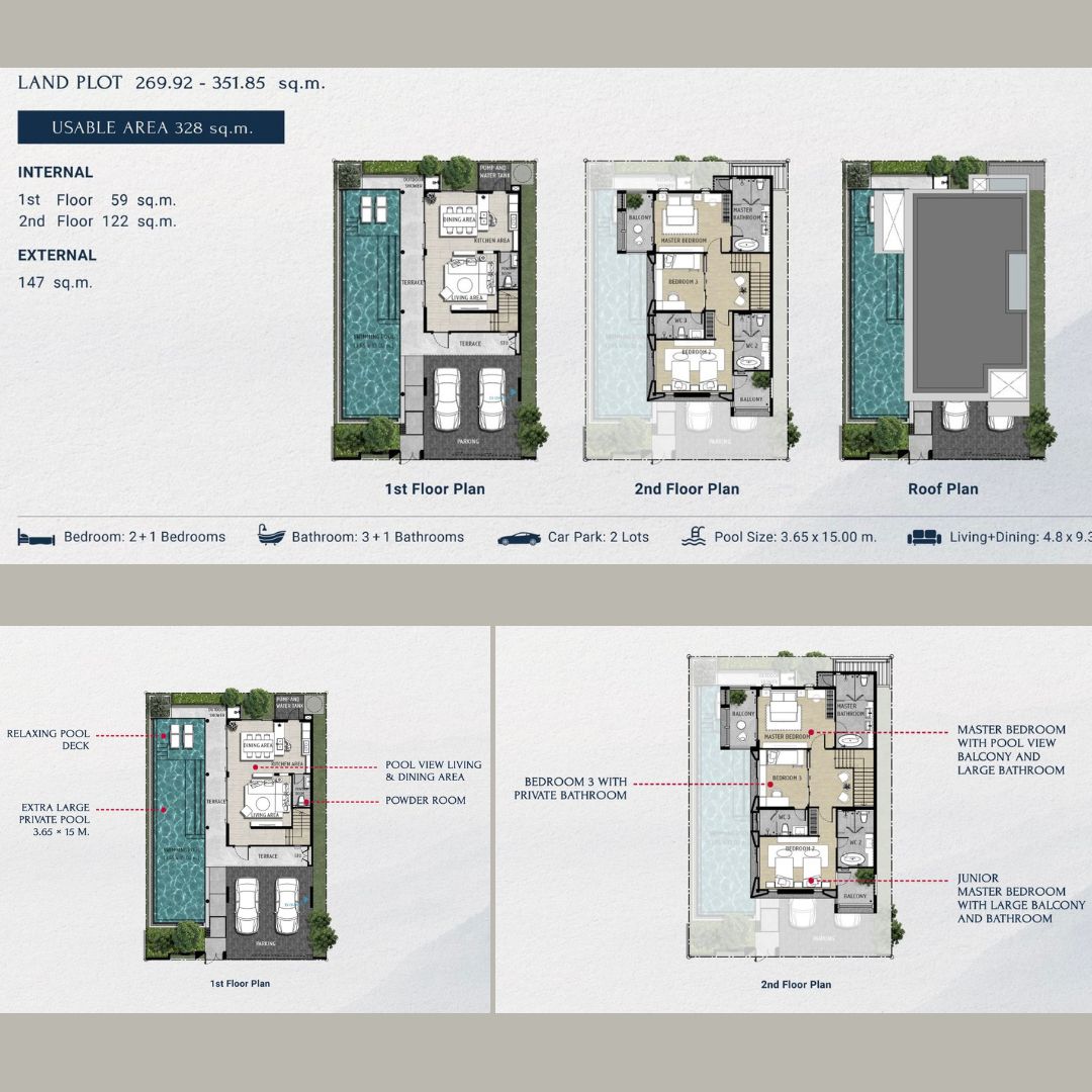 Villa à Phuket, Thaïlande, 328 m² - image 5