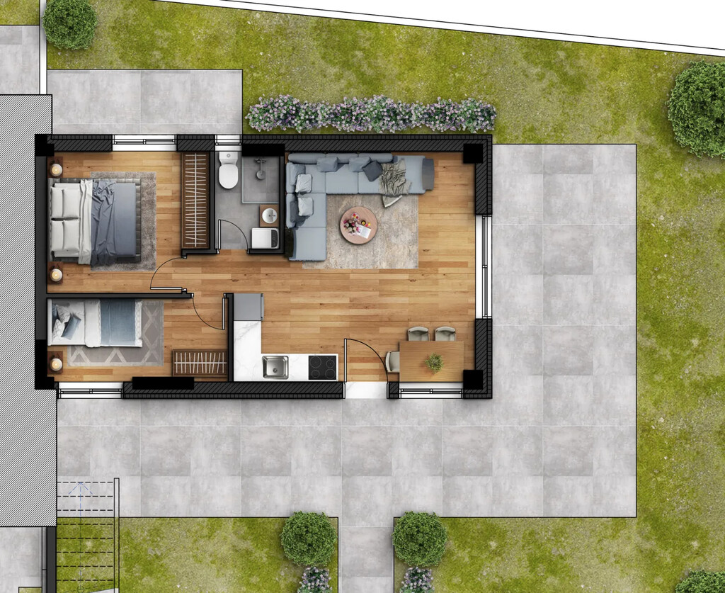 Piso en Sitonia, Grecia, 60 m² - imagen 1