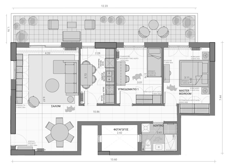 Piso en Corfú, Grecia, 86 m² - imagen 1