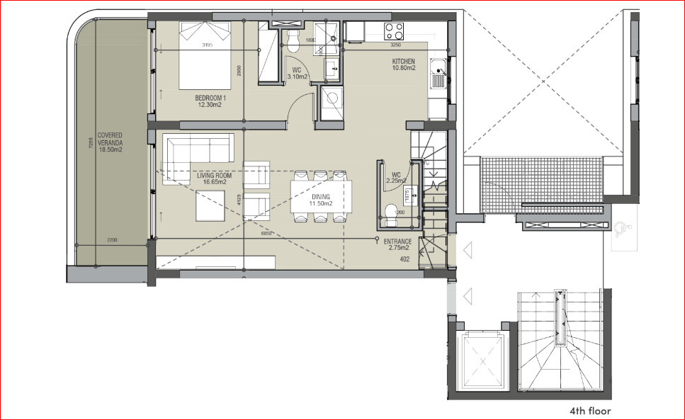 Maisonette en Atenas, Grecia, 133 m² - imagen 2