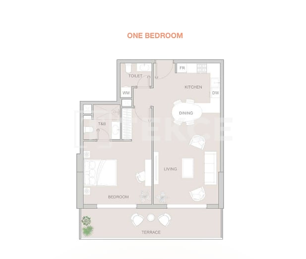 Apartment in Dubai, VAE, 47 m² - Foto 13