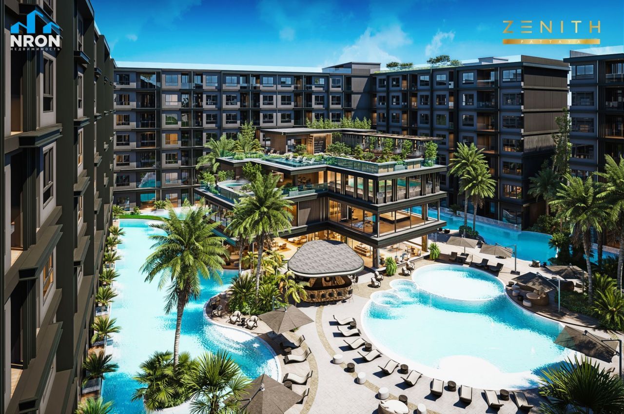 Piso en Pattaya, Tailandia, 65 m² - imagen 1