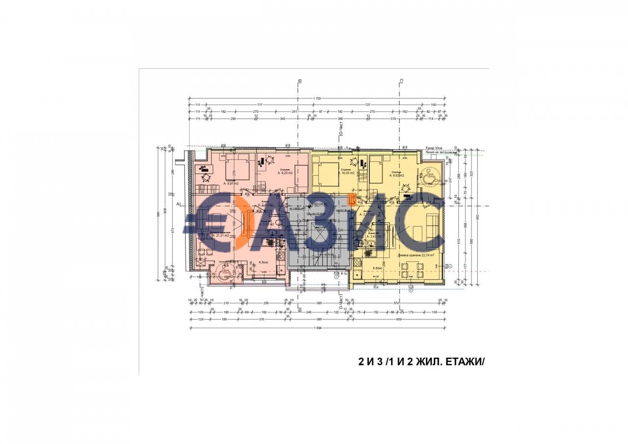 Appartamenti a Burgas, Bulgaria, 85 m² - foto 10