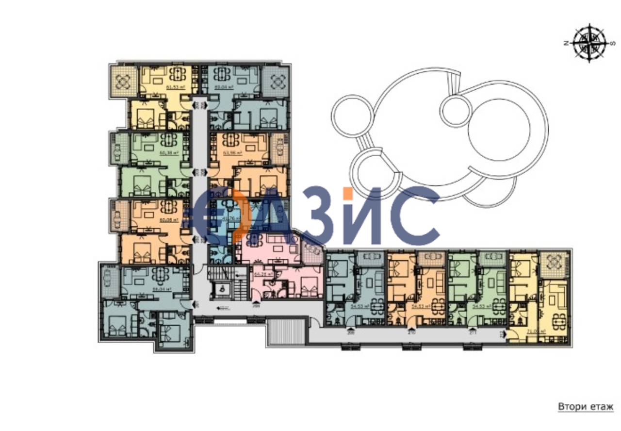 Apartment at Sunny Beach, Bulgaria, 71.3 m² - picture 17