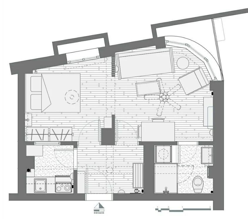Piso en Atenas, Grecia, 40 m² - imagen 3