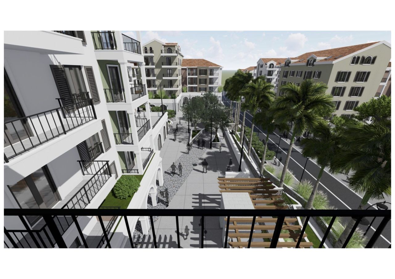 Appartement à Tivat, Monténégro, 46.95 m² - image 1