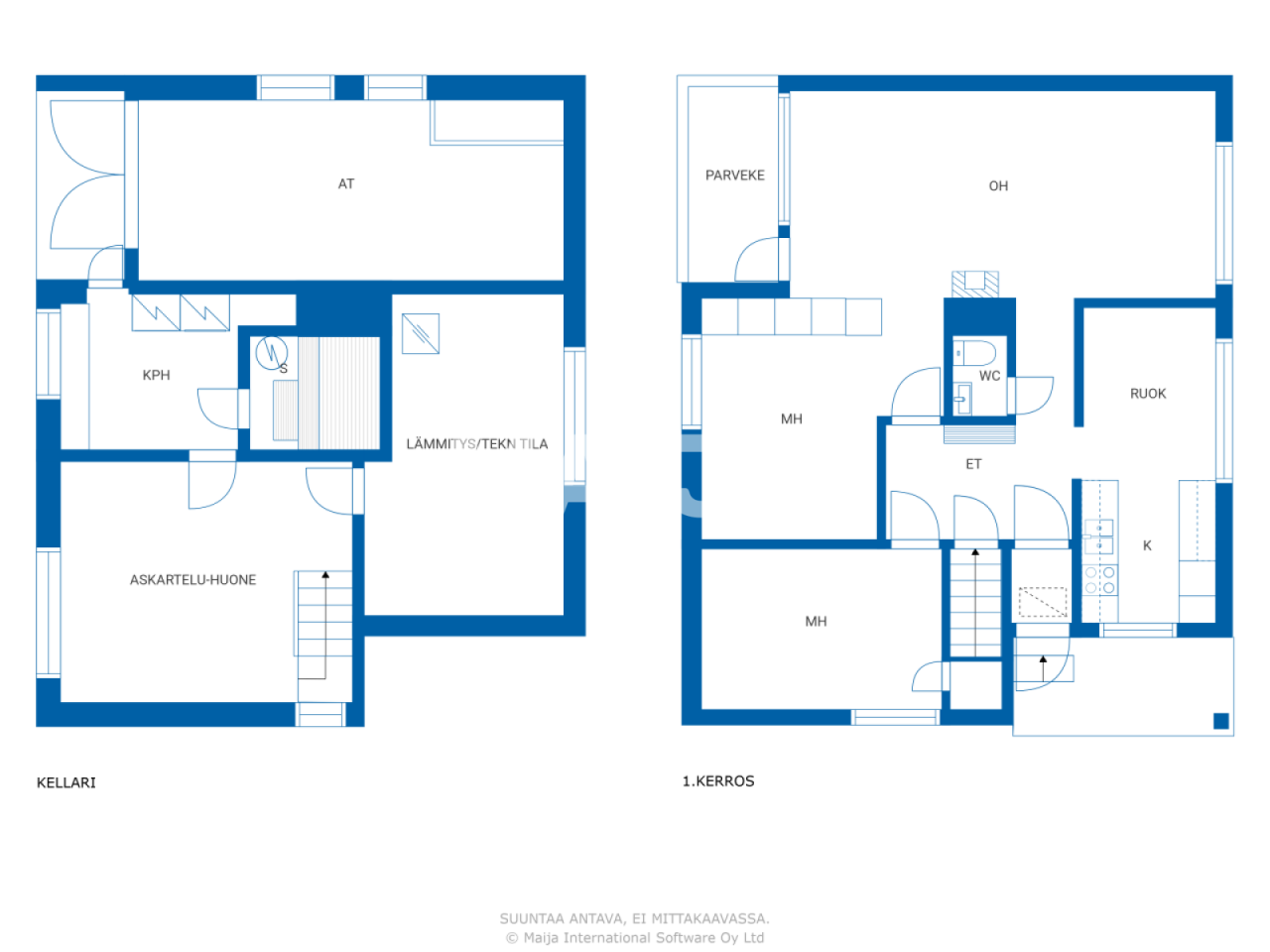 Casa en Kotka, Finlandia, 105 m² - imagen 2