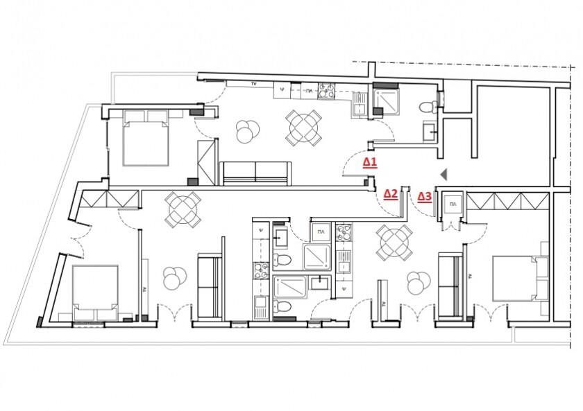 Flat in Thessaloniki, Greece, 47 m² - picture 1