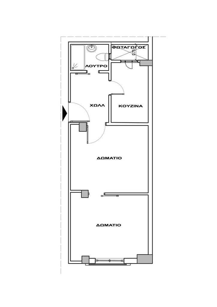 Piso en Atenas, Grecia, 42 m² - imagen 2