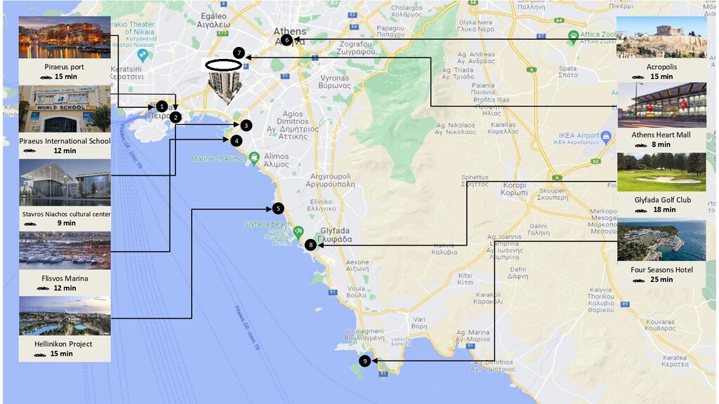 Appartamento ad Atene, Grecia, 88 m² - foto 4