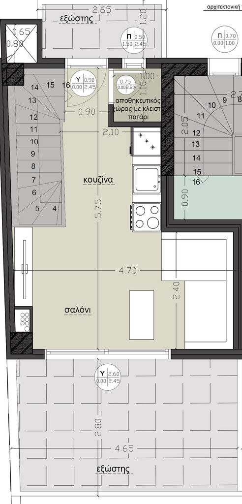 Maisonette a Salonicco, Grecia, 77 m² - foto 4