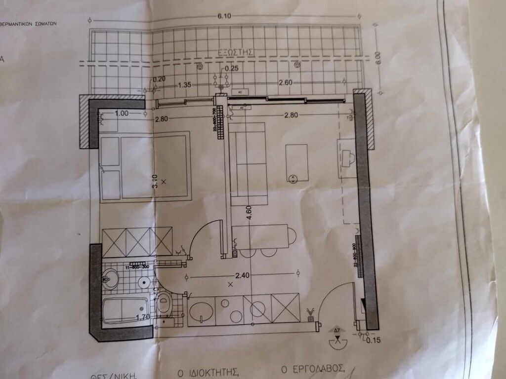 Wohnung in Thessaloniki, Griechenland, 38 m² - Foto 6