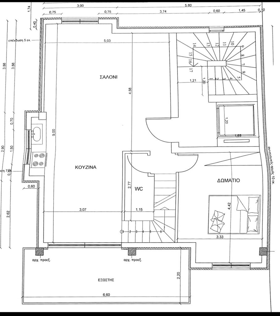 Maisonette a Salonicco, Grecia, 180 m² - foto 6