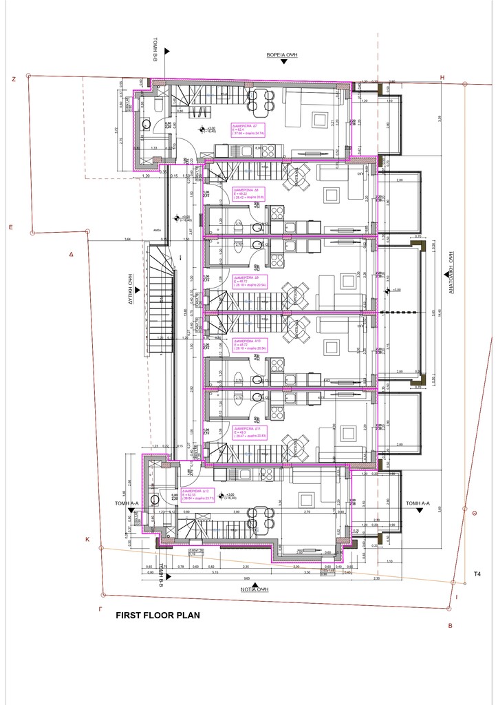 Maisonette a Olympiaki Akti, Grecia, 49 m² - foto 6