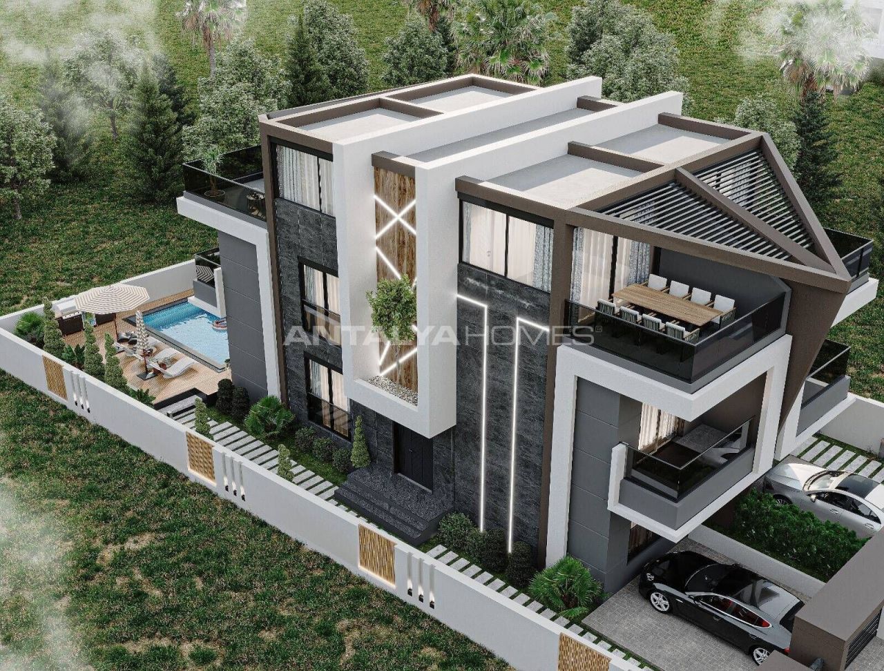 Villa à Antalya, Turquie, 210 m² - image 1