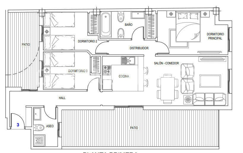 Appartamenti a Malaga, Spagna, 64 m² - foto 15