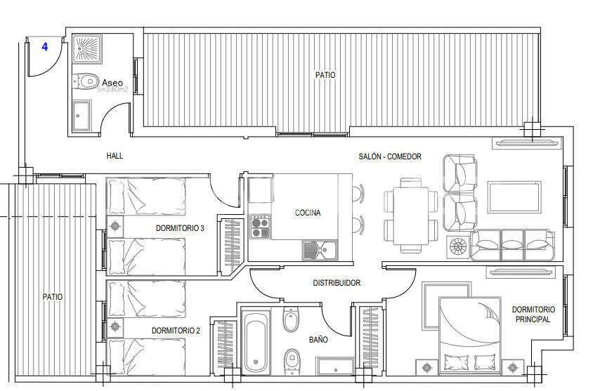 Appartamenti a Malaga, Spagna, 61 m² - foto 18