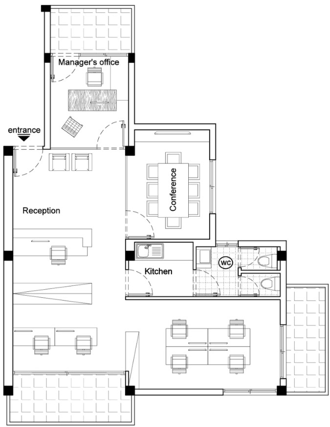 Ufficio a Limassol, Cipro, 80 m² - foto 2