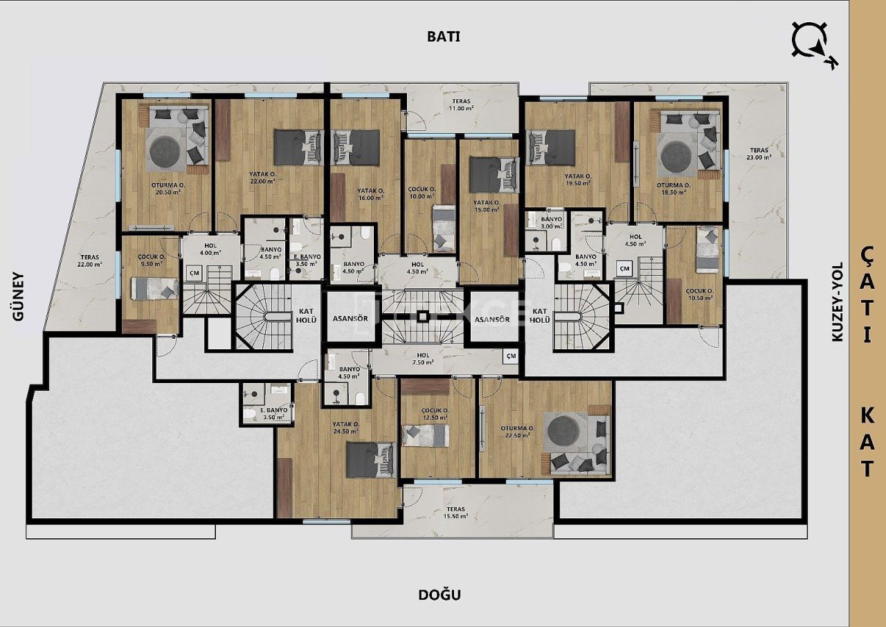 Penthouse in Antalya, Turkey, 160 m² - picture 10