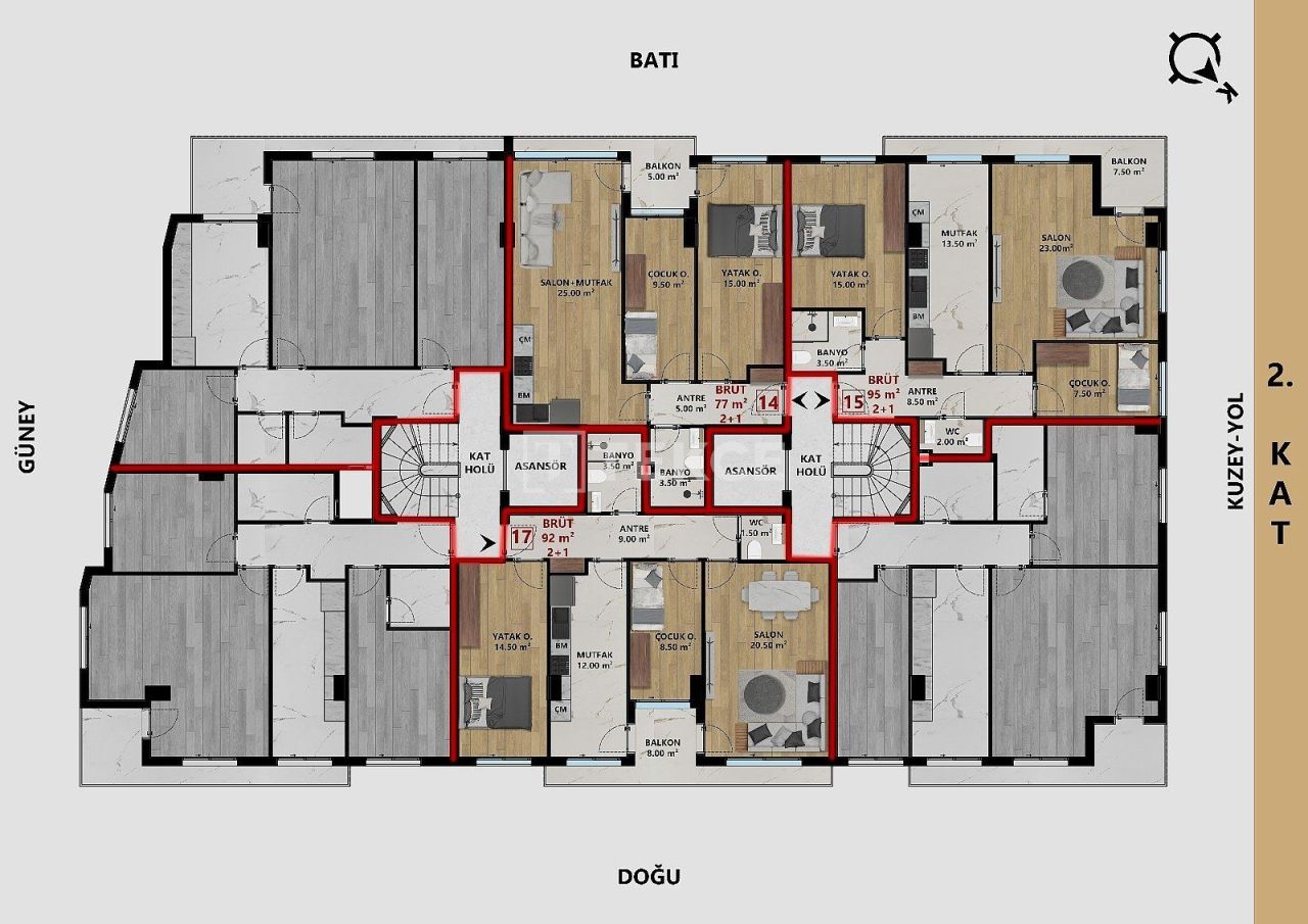 Penthouse in Antalya, Turkey, 190 m² - picture 11