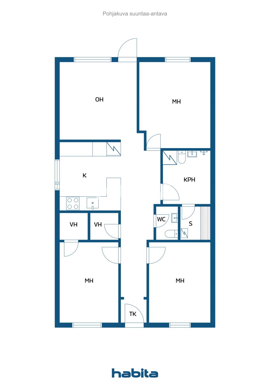 Appartamento a Riihimaki, Finlandia, 115 m² - foto 2