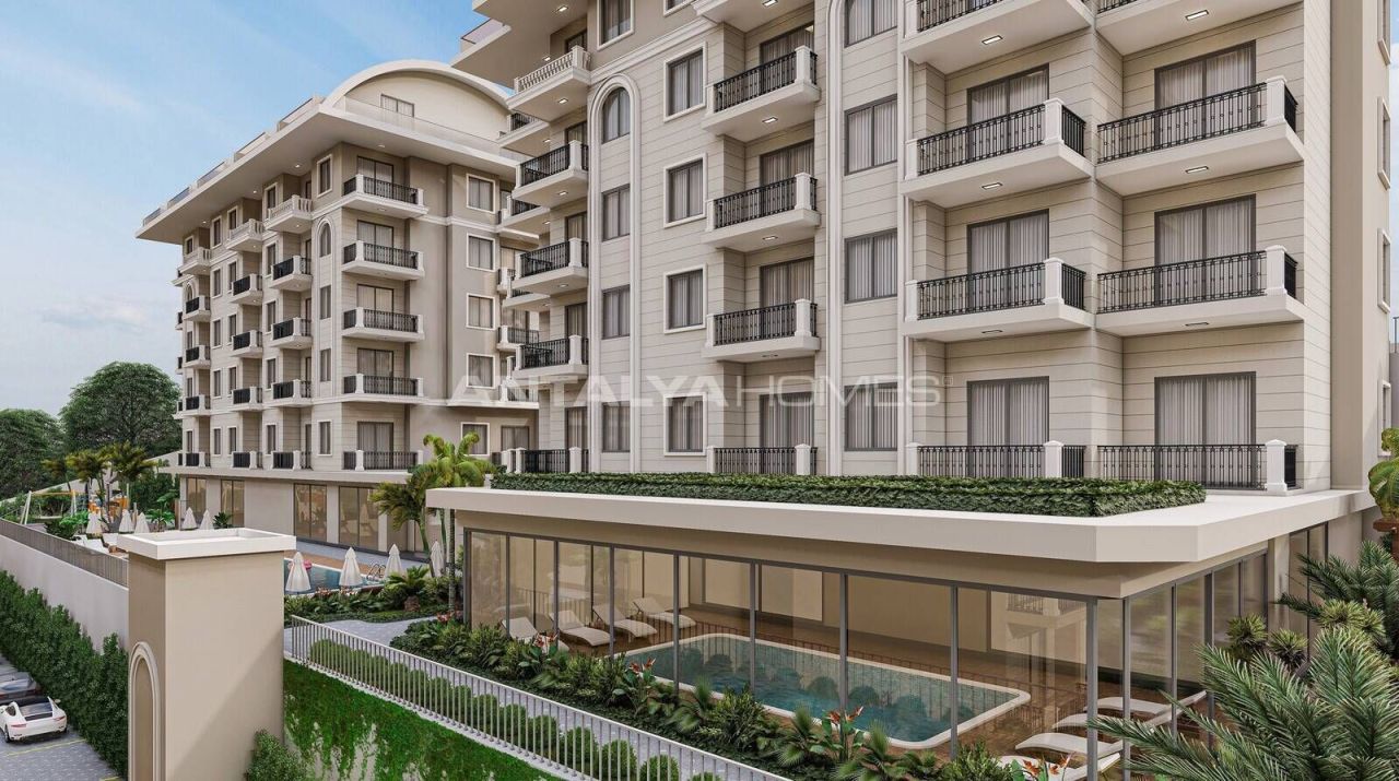 Appartamenti a Alanya, Turchia, 57 m² - foto 2