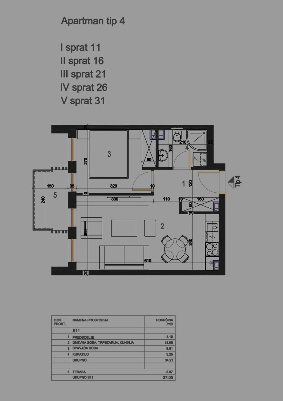 Appartement à Zlatibor, Serbie, 37 m² - image 2