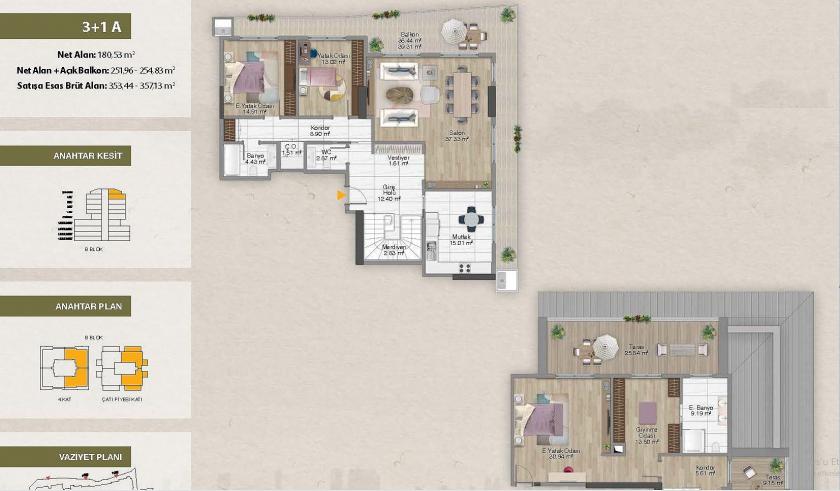 Flat in Istanbul, Turkey, 96 m² - picture 6