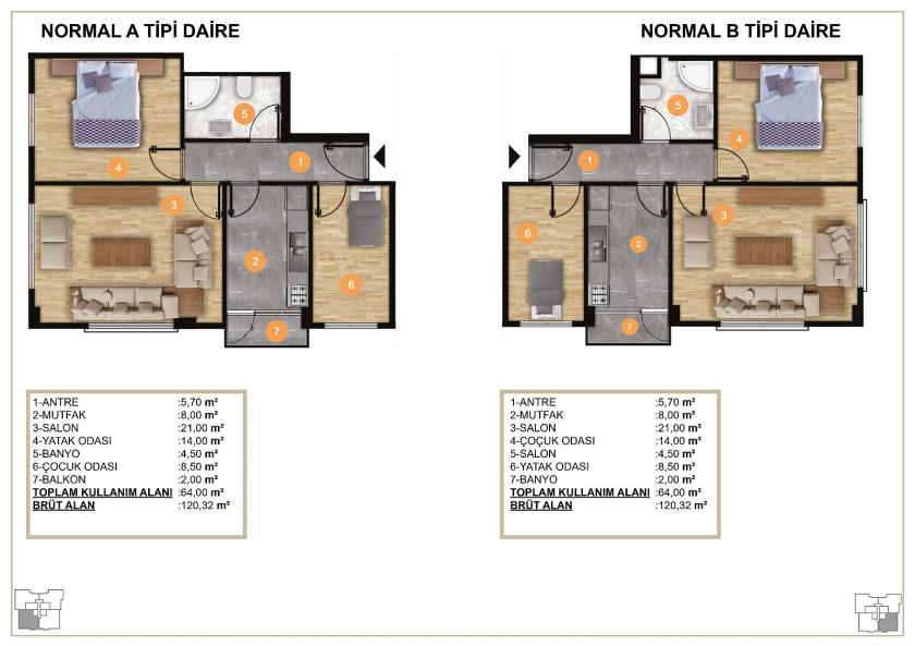 Appartamento a Eyup, Turchia, 91 m² - foto 9