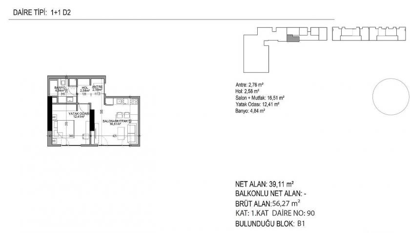 Flat in Istanbul, Turkey, 60 m² - picture 7