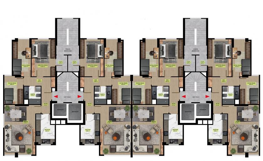 Flat in Istanbul, Turkey, 160 m² - picture 11