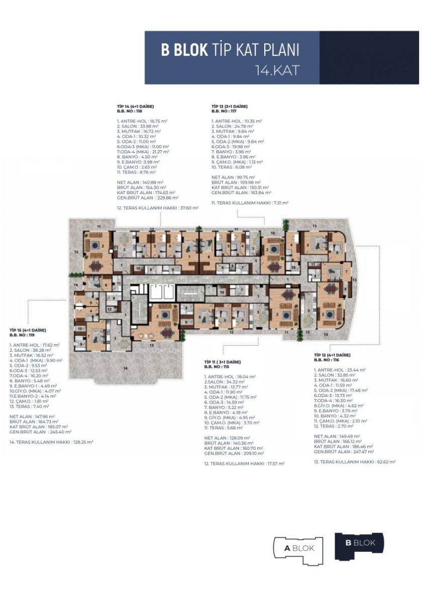 Flat in Istanbul, Turkey, 234 m² - picture 13