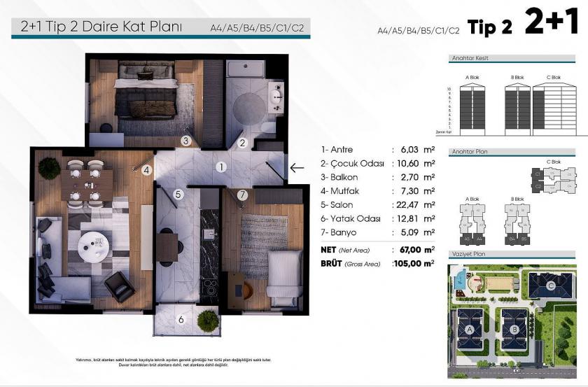 Piso en Eyup, Turquia, 140 m² - imagen 15