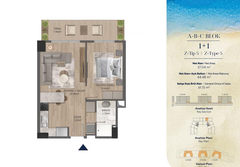 Flat in Istanbul, Turkey, 114 m² - picture 15