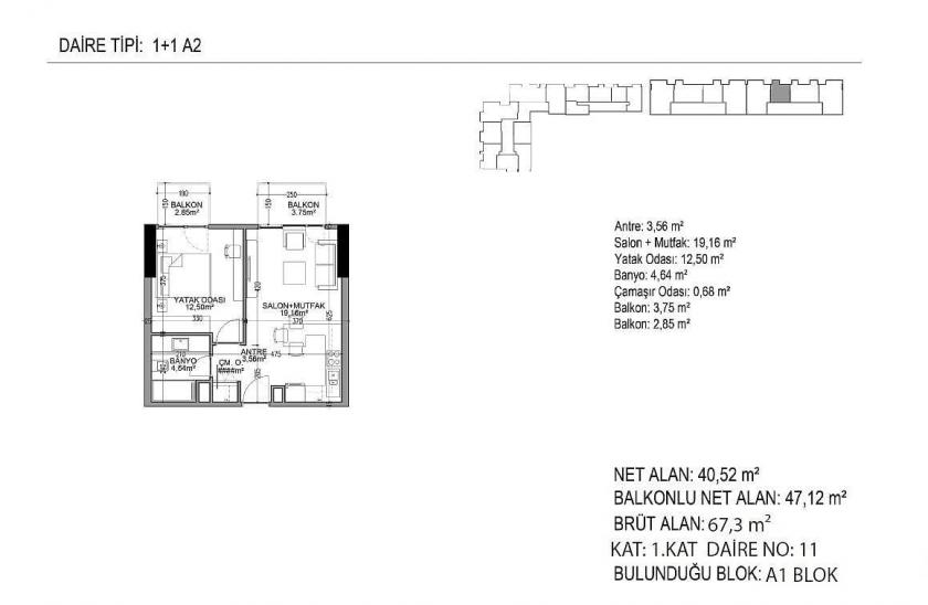 Flat in Istanbul, Turkey, 93 m² - picture 12