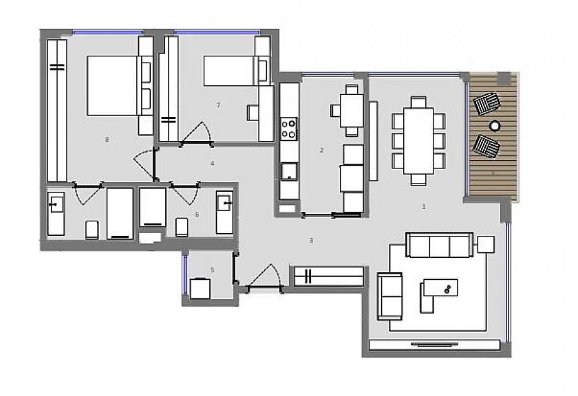 Appartamento a Eyup, Turchia, 210 m² - foto 18