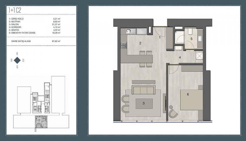 Wohnung in Istanbul, Türkei, 242 m² - Foto 18