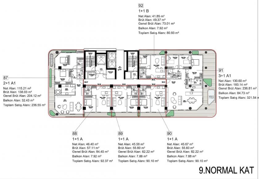 Appartement à Istanbul, Turquie, 164 m² - image 18