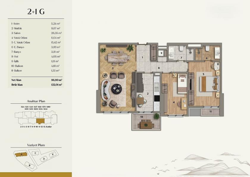 Appartement à Maltepe, Turquie, 165 m² - image 15