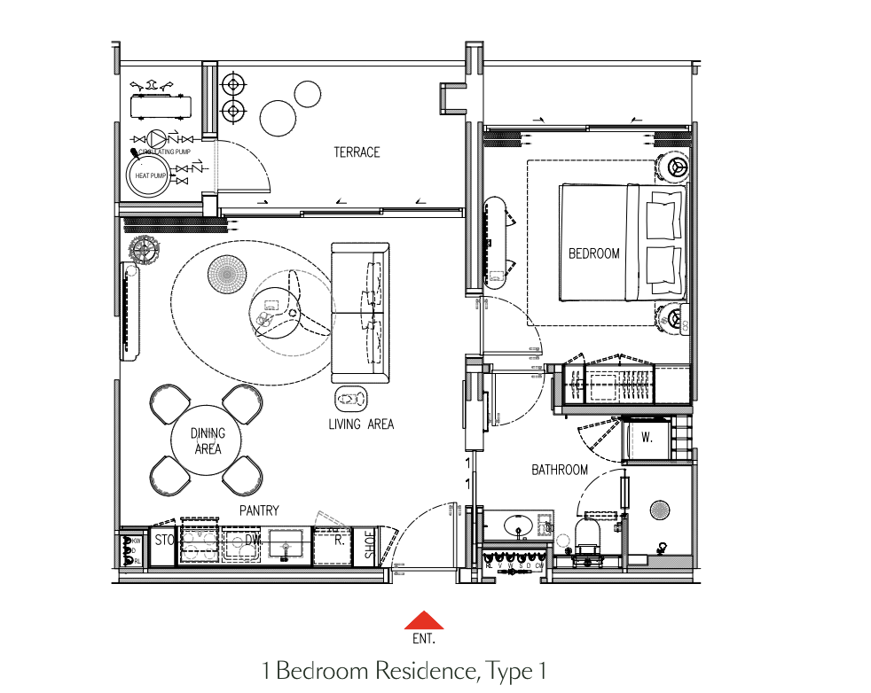 Apartamento en la isla de Phuket, Tailandia, 72 m² - imagen 7
