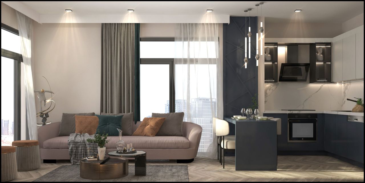 Piso en Mersin, Turquia, 60 m² - imagen 1