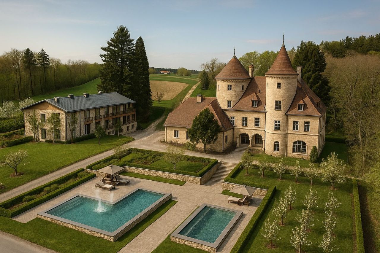 Castle in Maribor, Slovenia, 1 100 m² - picture 1