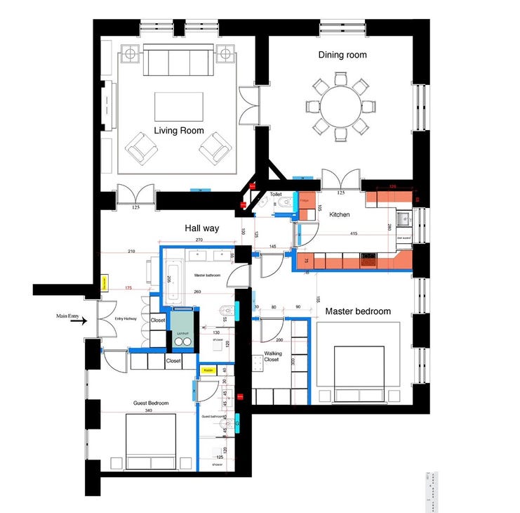 Apartment in Budapest, Hungary, 120 m² - picture 5