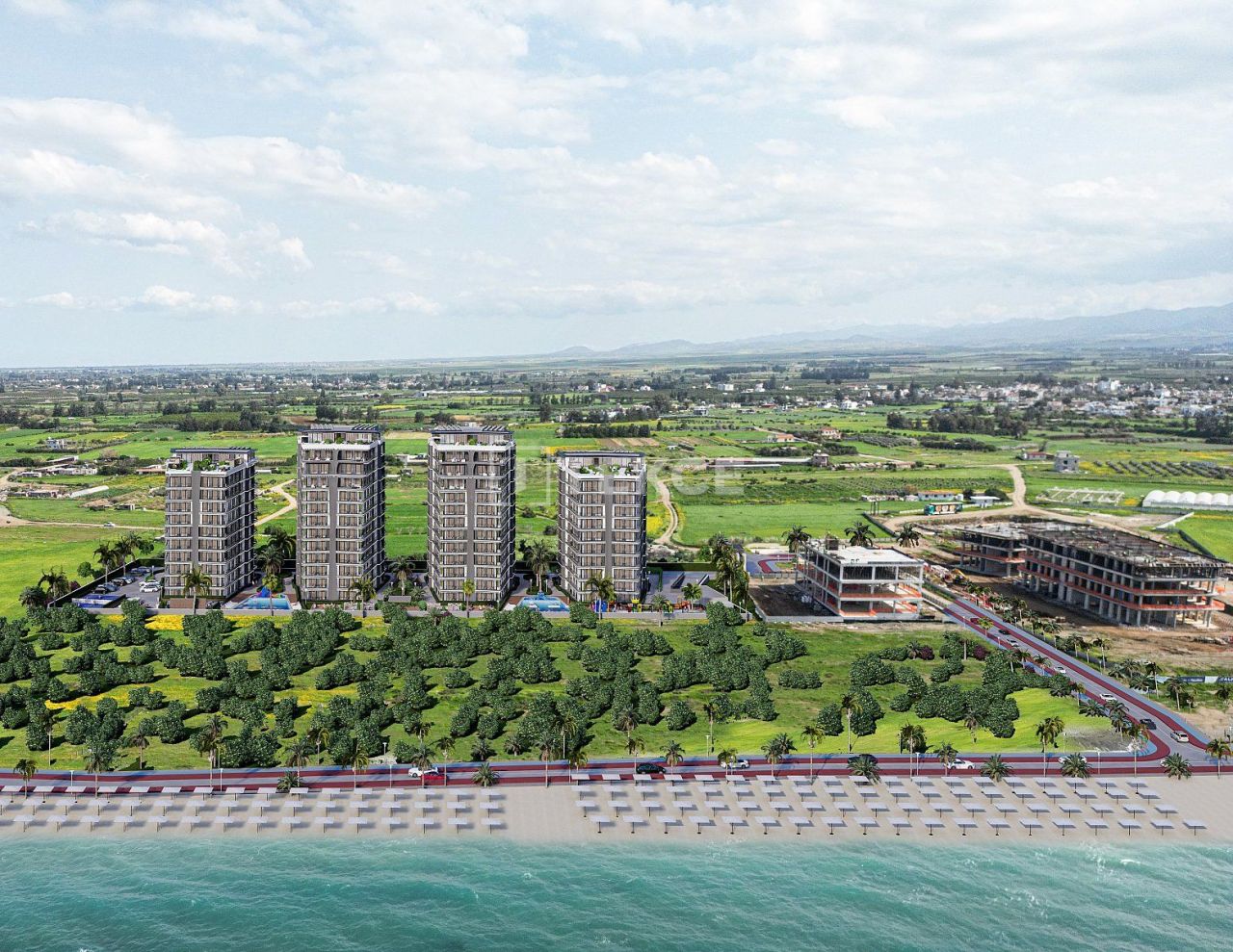 Appartement à Lefke, Chypre, 61 m² - image 1