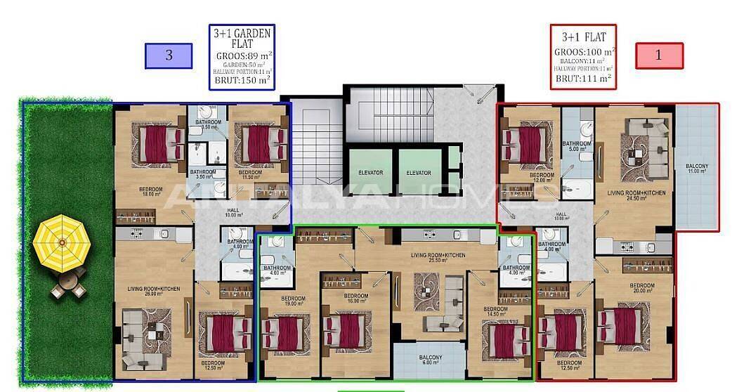 Appartement à Alanya, Turquie, 70 m² - image 15